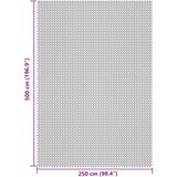  Tepih za šator krem 5x2,5 m | shoptok.hr