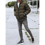 DStreet Dwustronna kurtka męska zimowa zielona | Shoptok.si