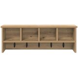  Vješalica za kapute na zidu Umjetnički hrast 75 x 16 x 26 cm | shoptok.hr