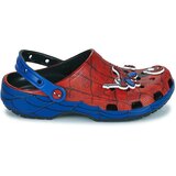 Crocs Klompe 'SpidermanWeb' noćno plava / safirno plava / vatreno crvena / bijela | shoptok.hr