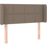  Uzglavlje smeđesivo 93x16x78/88 cm od tkanine | shoptok.hr