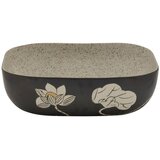 Nadgradni umivaonik sivo-crni 48 x 37,5 x 13,5 cm keramički | shoptok.hr