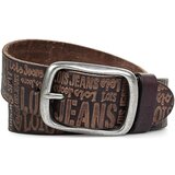Lois Embossed leather Smeđa | shoptok.hr