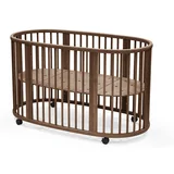 otroška postelja Sleepi V3 warm brown