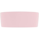  Luksuzni okrugli umivaonik mat ružičasti 40 x 15 cm keramički | shoptok.hr