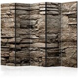  Paravan u 5 dijelova - Beautiful Brown Stone II [Room Dividers] 225x172 Cijene