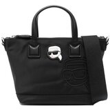 Karl Lagerfeld Torbe IKON NYLON NFT SM TOTE Črna | Shoptok.si
