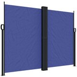 vidaXL Zložljiva stranska tenda modra 180x1200 cm | Shoptok.si