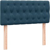 Box Spring krevet s madracem tamnoplavi 80x210 cm baršun | shoptok.hr