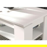 MID.YOU Klubska Miza Titan, Bela, 100x60 | Shoptok.si