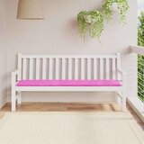  Jastučić za klupu Ružičasta 150 x 50 x 3 cm Oxford tkanina | shoptok.hr