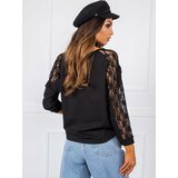 RUE PARIS Blouse-TP-BZ-5476.55-black | Shoptok.si