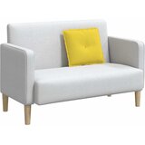  Jastuk za leđa Svijetlo žuta 50 x 19 x 45 cm tkanina | shoptok.hr