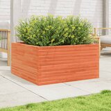 Vrtna sadilica voštano smeđe boje 90 x 90 x 46 cm od borovine | shoptok.hr