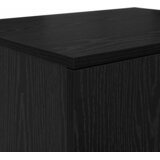 Ormarić za pohranu 2 pcs Crni hrast 103 x 41 x 40 cm | shoptok.hr