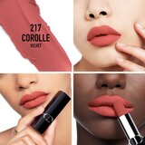 Dior Rouge dugotrajni ruž za usne punjiva nijansa 217 Corolle Velvet 3,5 g | shoptok.hr