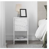 Hanah home noćni stočić ema carrara marble