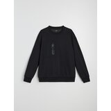 Sinsay Crewneck majica dugih rukava s udjelom pamuka | shoptok.hr