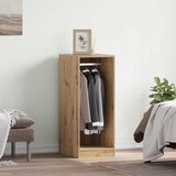 vidaXL Garderobna omara artisan hrast 41 x 48 x 102 cm Konstruiran les Cene