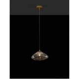 Nova Luce Mjedena staklena viseća svjetiljka ø 26 cm King – | shoptok.hr