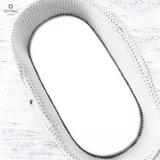 MimiNu Plahta za kolijevku, kolica 80x35 cm Bijela | shoptok.hr