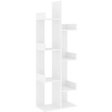 vidaXL ormarić za knjige bijeli 48 x 25,5 x 140 cm od iverice | shoptok.hr