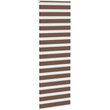 Zebra zavjesa smeđa 70x230 cm širina tkanine 65,9 cm poliester | shoptok.hr