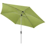 Active Okrugli suncobran za terasu Auto Tilt (Zelena, Pokrivanje promjera: 320 cm)