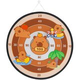  Capybara Dartboard Skill Game Velcro Balls Guns 73.5 cm | shoptok.hr