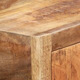  Konzolni stol zlatni 90 x 30 x 75 cm masivno obnovljeno drvo | shoptok.hr