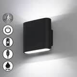 Fischer & Honsel Crna LED zidna lampa Magnetics – | shoptok.hr