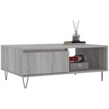  Stolić za kavu siva boja hrasta 90x60x35 cm konstruirano drvo | shoptok.hr