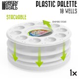 Green Stuff World Plastic Round Mixing Palette | Plasticna Paleta sa 10 Udubljenja | Eponuda.com