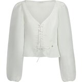 Guess Jeans LONG SLEEVE SHIRT WOMEN WHITE | Shoptok.si