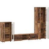  Set TV komoda s ladicama s policom Staro drvo Konstruirano drvo | shoptok.hr