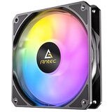 Antec P12R ARGB Reverse 120mm 4-pin PWM črni ventilator | Shoptok.si