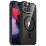 CLASSIC KICKSTAND HALOLOCK MAGSAFE maska za IPHONE 15 PRO MAX CLEAR/BLACK