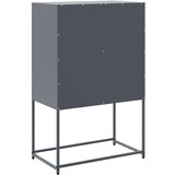  Visoka komoda antracit 68,5x38,5x107 cm čelična | shoptok.hr