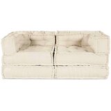 vidaXL modularni kauč 2 pcs krema 70 x 70 x 56 cm tkanina | shoptok.hr