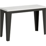 Itamoby   Flame Double (120/200x45/90) - bela, barva nog: antracit - preklopna jedilna miza, (20841764) Cene