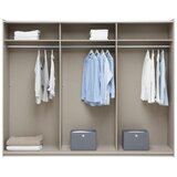 Premium Living Omara Z Drsnimi Vrati Ellmau, Barva Šampanjca, Barva Hrasta | Shoptok.si
