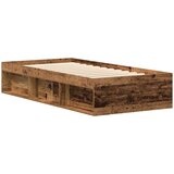  Okvir kreveta bez madraca staro drvo 90x200 cm | shoptok.hr