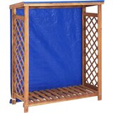 vidaXL lopa za shranjevanje drv 105x38x115 cm trden akacijev les | Shoptok.si
