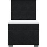 Box spring krevet s madracem crni 90x190 cm baršunasti | shoptok.hr
