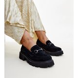 VINCEZA Black leather loafers | shoptok.hr