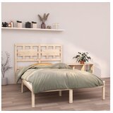  Posteljni okvir iz trdnega lesa 120x190 cm 4FT | Shoptok.si