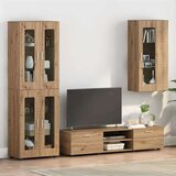 vidaXL Omarica za montažo na steno artisan hrast 55 x 29 x 100 cm | Shoptok.si