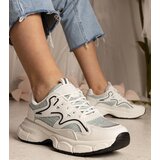 Gemre White-green women's sports sneakers Maurita | shoptok.hr