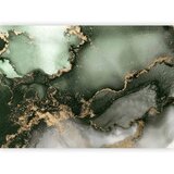  Foto tapeta - Green Watercolour - Abstraction Inspired by Marble Structure 500x350 Vodootporna | shoptok.hr