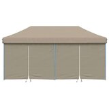  Šotor za zabave Pop-up Taupe 580 x 292 x 315 cm Oxford tkanina, (5000143442) | Shoptok.si